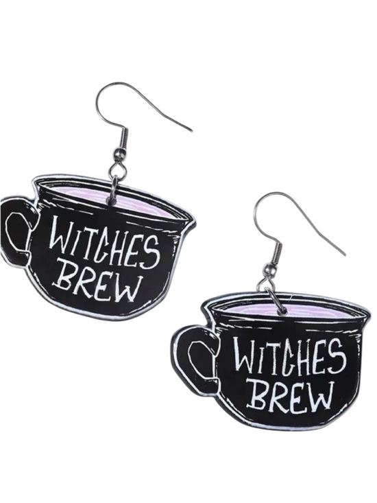Whimsy_and_Rose Jewelry - Witches Brew Dangle Earrings